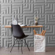 3D Wall Panel , Maze [6 boxes left, 240sqft]