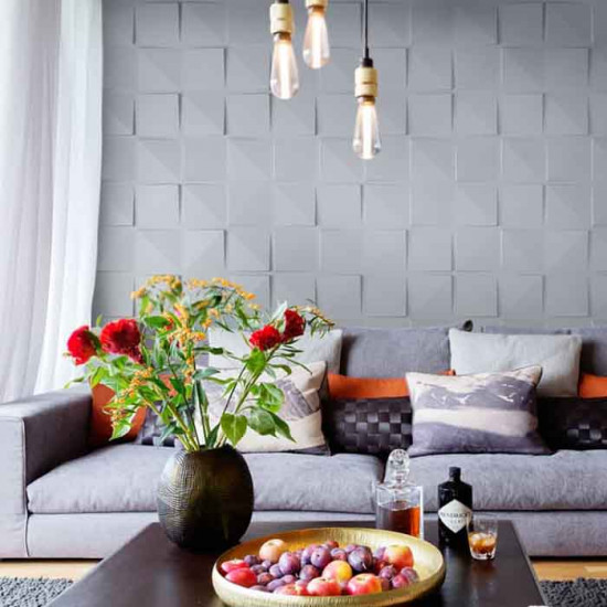 3D Wall Panel , Square [3 Boxes left, 120 sqft]