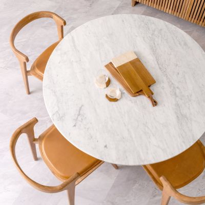 [SALE] CODE Dining Table with Marble Top, D100