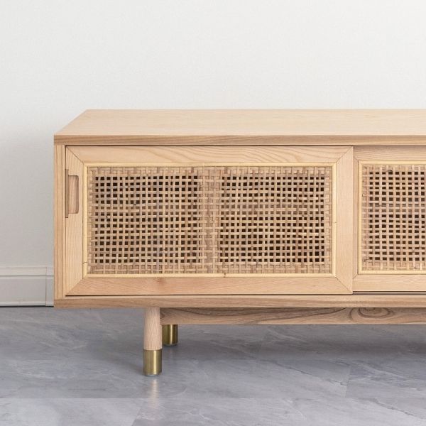 [SALE] SEN RATTAN TV Cabinet L180, Natural V.2