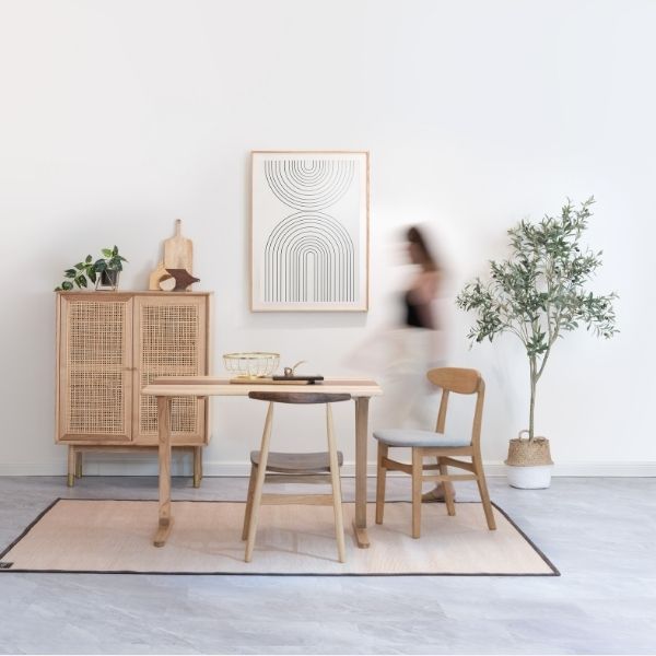 Lao Chair, Natural Teak