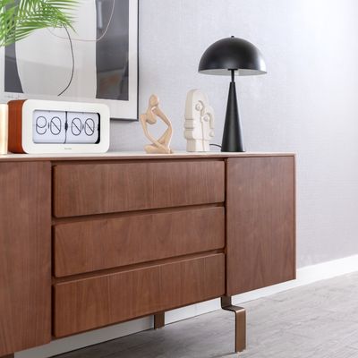 NOVA side board L180, Dark Walnut