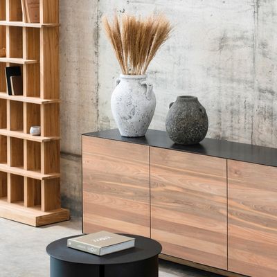 KAMI Sideboard 3 Doors L160, Reclaimed Wood (Display)
