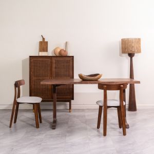 HORTON dining chair, Walnut