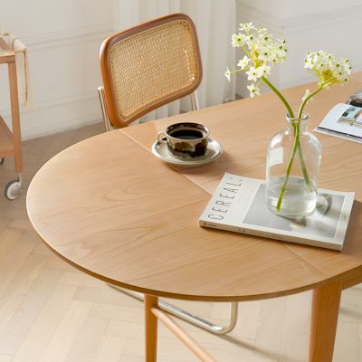 [SALE] NADINE Extendable Table, Cherrywood