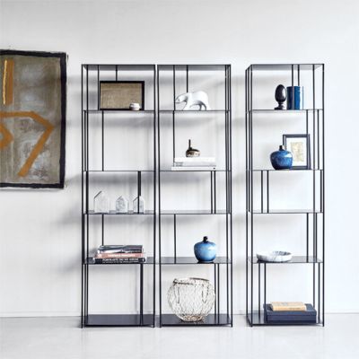 [SALE] SIMP Metal Grid Shelf W50 Black