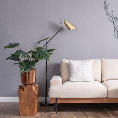 Nadine Frame Sofa, Oak, L180-L238