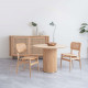 SEN Rattan Dining Chair, Teak [SALE]