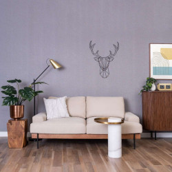 Nadine Frame Sofa, Walnut, L180-L238 [SALE]