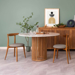 Lao Chair, Natural Teak [DISPLAY x 2]
