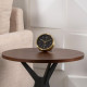 Alarm clock Tinge Steel - Gold with Black Dial [DISPLAY Left]