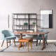 JC Armless Chair, W52, Black Legs [SALE]