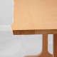 Live Edge Table, Natural Ash, L130-L180