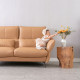 Boston Recliner Sofa, L198, Semi Aniline Leather G3 342