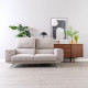 Aston Recliner Sofa, 210, Grey (with ottoman) [In-Stock x2]