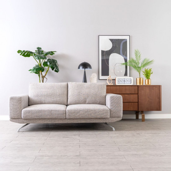 Aston Recliner Sofa, L190-210, Grey (with ottoman) Aston Recliner Sofa, L190-210, Grey (with ottoman)