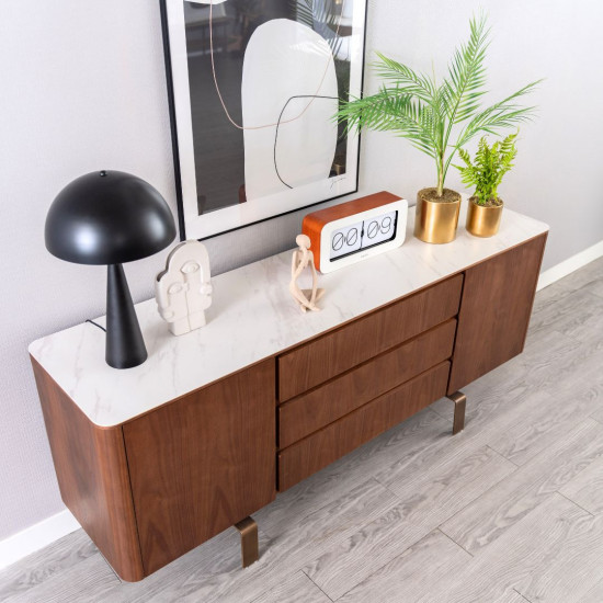 NOVA side board L180, Dark Walnut NOVA side board L180, Dark Walnut