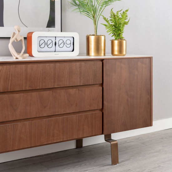 NOVA side board L180, Dark Walnut [SALE]