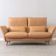 Boston Recliner Sofa, L158-218, Semi Aniline Leather 