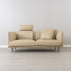 Milton Sofa, L192, Semi Aniline Leather, G3 342