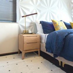 COMLY Wooden LED Table Lamp [Stock x1]