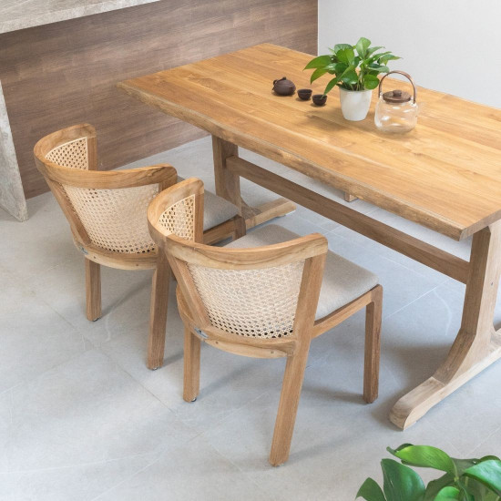 [SALE] JODOH Live Edge Table L140 - L210