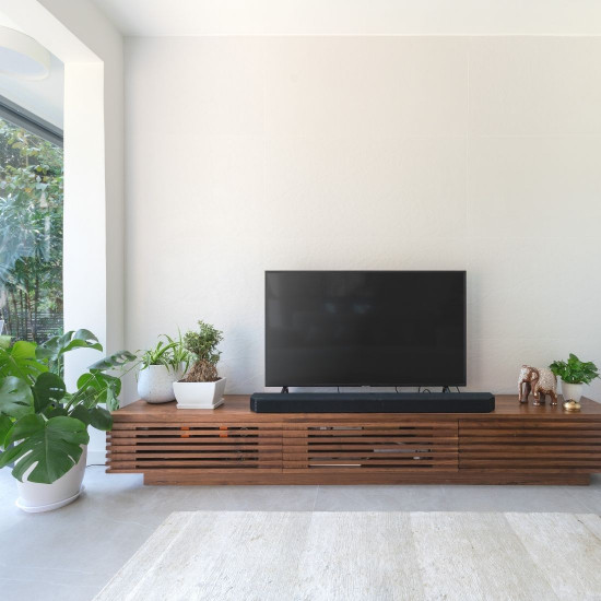 OAKI TV Cabinet, W160, Natural Walnut