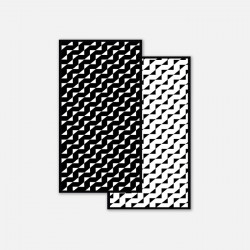 STRIDE Mat, Black & White, S [1 Left]