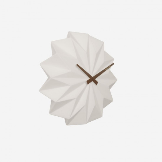 Wall Clock Origami - Ceramic [DISPLAY Left]