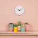 Wall Clock Origami - Ceramic [DISPLAY Left]