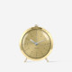 Alarm Clock Button  - Brass Plated [DISPLAY Left]