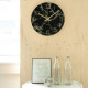 Glass Clock Marble - White [DISPLAY Left] 