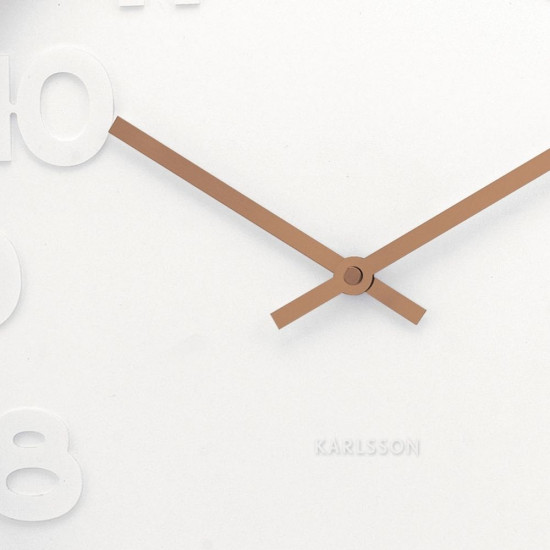 Wall Clock Mr. White - Brushed Gold [1 left]