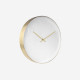 Wall Clock Mr. White - Brushed Gold [DISPLAY Left]