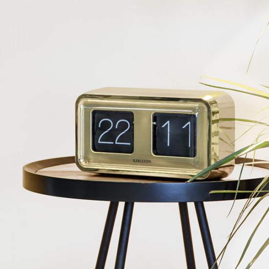 Flip Clock Bold - Gold [SALE]