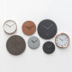 Wall clock Dura Korean wood, Blue [Newly displayed] 