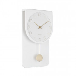 Wall Clock Casa Pendulum - White