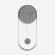 Wall Clock Pendulum Charm - steel grey Wall Clock Pendulum Charm - steel grey
