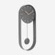 Wall Clock Pendulum Charm - steel grey Wall Clock Pendulum Charm - steel grey