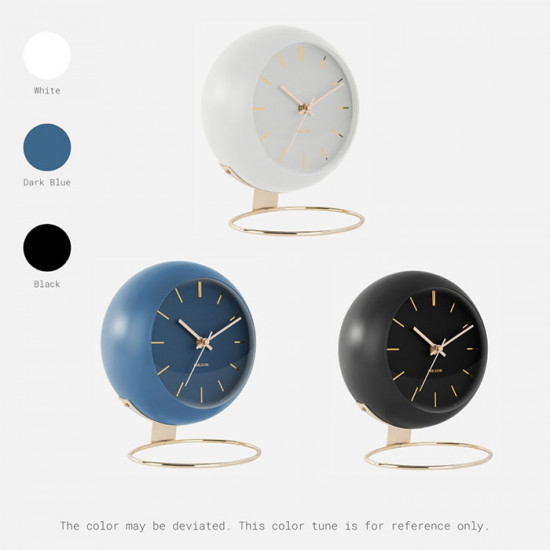 Table clock Globe - Black [Newly unboxed, 1 left]