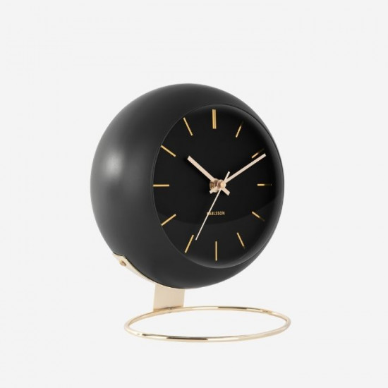 Table clock Globe - Black [Newly unboxed, 1 left]