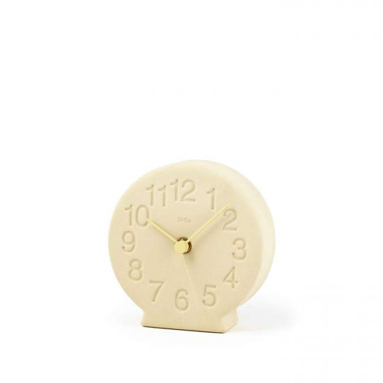 diatomaceous earth table clock [DISPLAY Left]