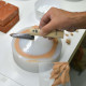 diatomaceous earth table clock [DISPLAY Left]