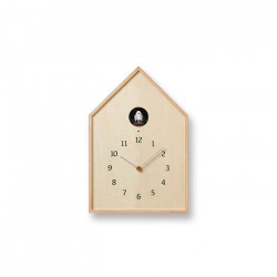 Birdhouse Clock - Natural
