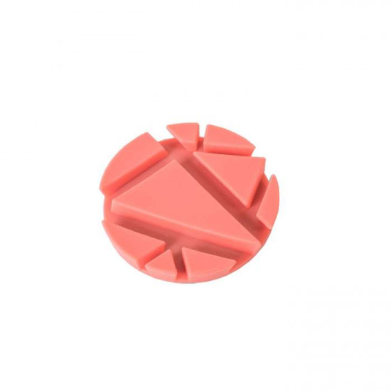 PROP coaster, coral silicon 2pcs