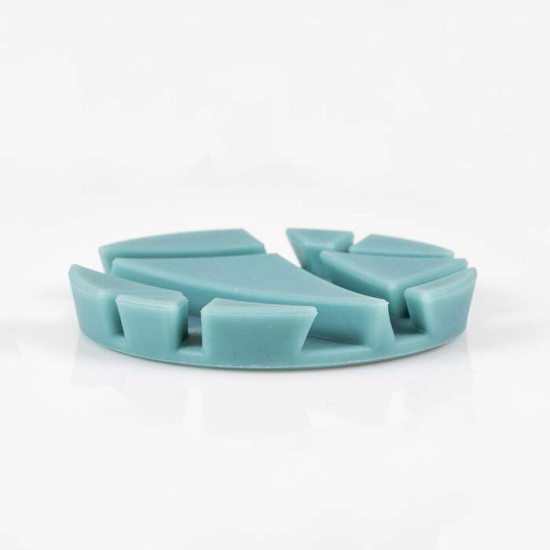 PROP coaster, aqua silicon 2pcs [SALE]