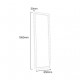 Solid Oak Floor Mirror H195 Solid Oak Floor Mirror H195