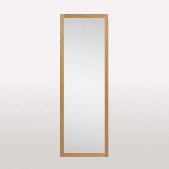 Solid Oak Floor Mirror H195 Solid Oak Floor Mirror H195