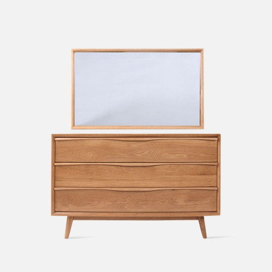 Solid Oak Wall Mirror Solid Oak Wall Mirror