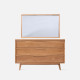 Solid Oak Wall Mirror Solid Oak Wall Mirror